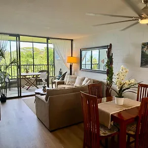  Apartment Direct Oceanfront Mauna Loa Shores Honu Elua #508 Next To Carlsmith Park, Hi